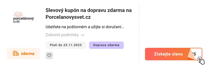 Jak využít slevový kód Porcelanovysvet.cz