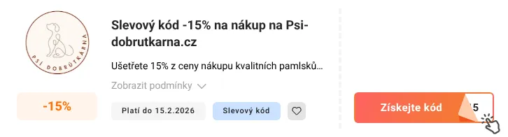 Jak využít slevový kupón Psi-dobrutkarna.cz