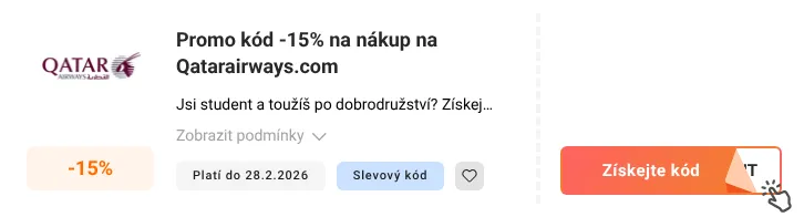 Jak využít promo kód Qatarairways.com