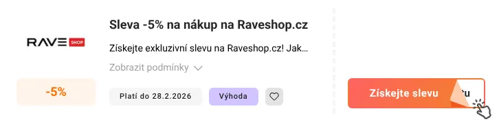 Jak využít slevový kupón Raveshop.cz