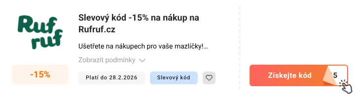 Jak využít slevový kód Rufruf.cz