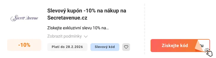 Jak využít slevový kód Secretavenue.cz
