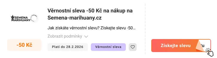 Jak využít slevový kupón Semena-marihuany.cz