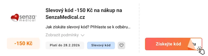 Jak využít slevový kupón SenzaMedical.cz