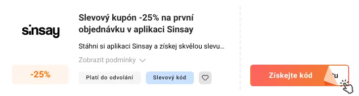 Jak využít slevový kód Sinsay.com