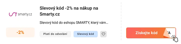 Jak využít slevový kód Smarty.cz