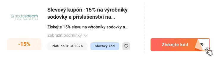 Jak využít slevový kód Sodastream.cz