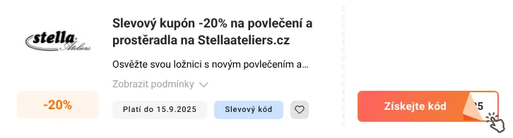 Jak využít slevový kupón Stellaateliers.cz