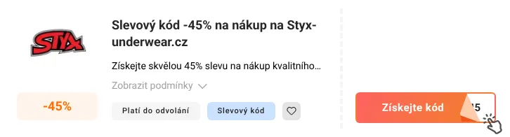 Jak využít slevový kód Styx-underwear.cz