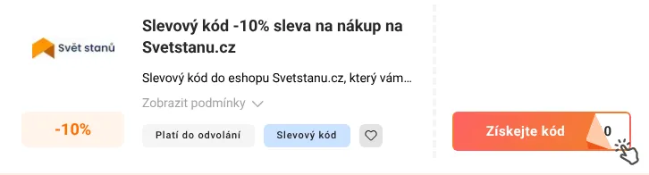 Jak využít slevový kód Svetstanu.cz
