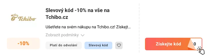 Jak využít slevový poukaz Tchibo.cz
