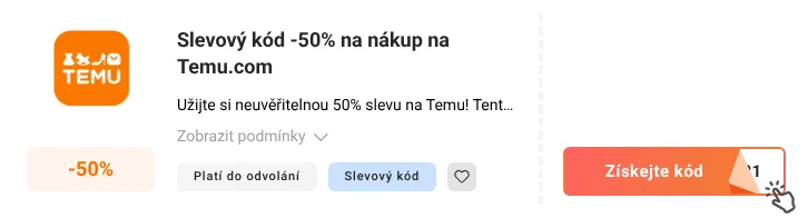 Jak využít slevový kód Temu.com