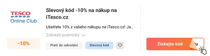 Jak využít slevový kupón iTesco.cz