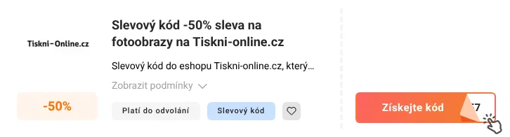 Jak využít slevový kód Tiskni-online.cz