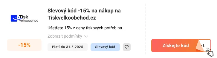 Jak využít slevový kupón Tiskvelkoobchod.cz