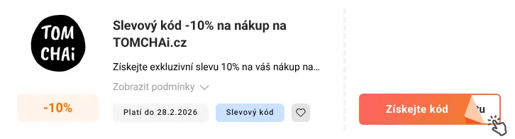 Jak využít slevový kód TOMCHAi.cz