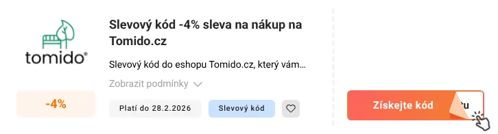 Jak využít slevový kupón Tomido.cz