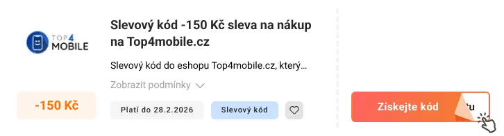 Jak využít slevový kupón Top4mobile.cz