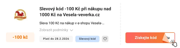 Jak využít slevový kupón Vesela-veverka.cz