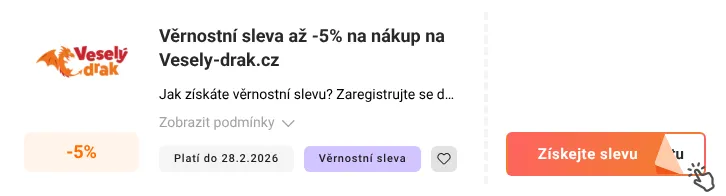 Jak využít slevový kupón Vesely-drak.cz