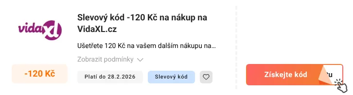 Jak využít slevový kód VidaXL.cz