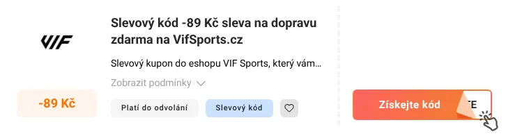 Jak využít slevový kód Vifsports.cz