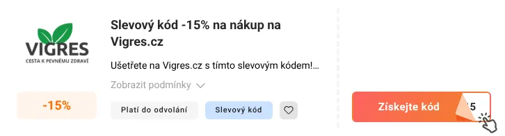 Jak využít slevový kupón Vigres.cz