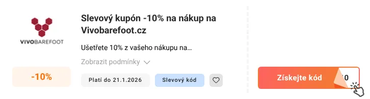 Jak využít slevový kód Vivobarefoot.cz