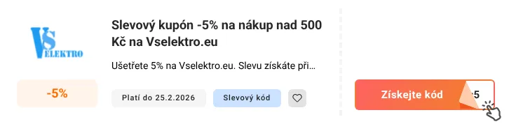 Jak využít slevový kód Vselektro.eu
