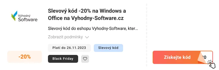 Jak využít slevový kupón Vyhodny-software.cz