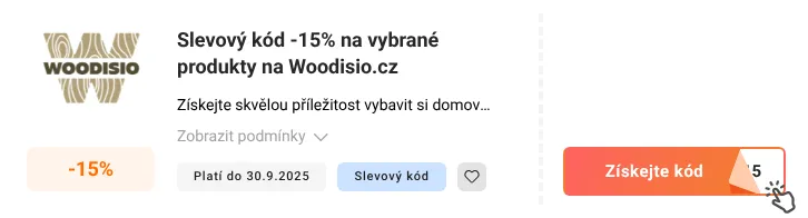 Jak využít slevový kupón Woodisio.cz