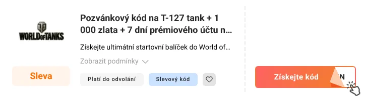 Jak využít slevový kód Worldoftanks.eu