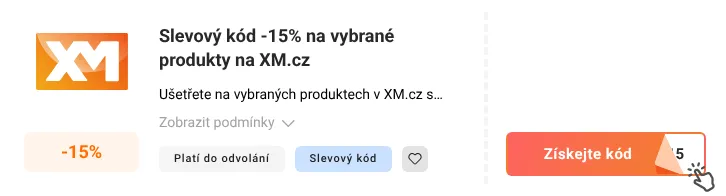 Jak využít slevový kód XM.cz