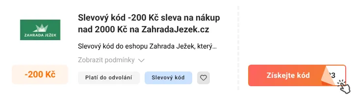 Jak využít slevový kupón Zahradajezek.cz
