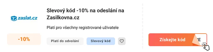 Jak využít slevový kód Zaslat.cz