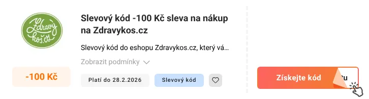 Jak využít slevový kupón Zdravykos.cz