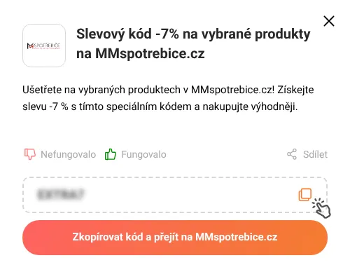 Návod jak zkopírovat slevový kupón MMspotrebice.cz