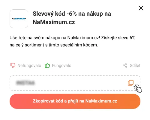Návod jak zkopírovat slevový kupón NaMaximum.cz