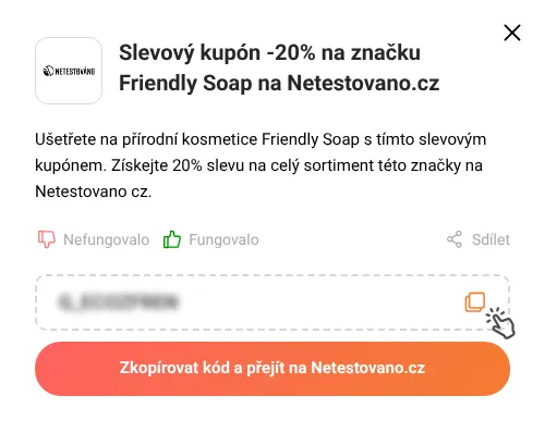 Návod jak zkopírovat slevový kupón Netestovano.cz