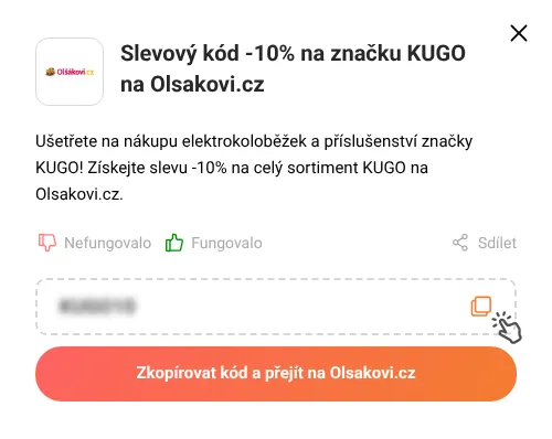 Návod jak zkopírovat slevový kupón Olsakovi.cz