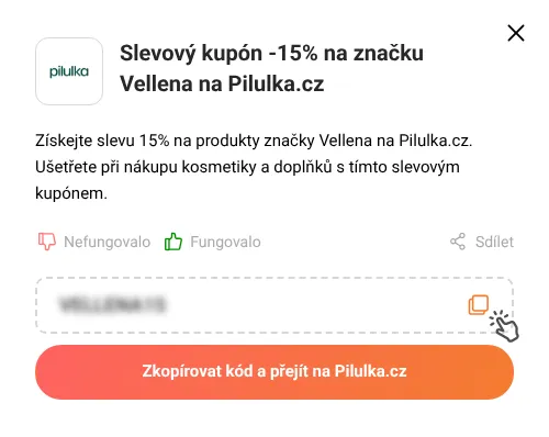 Návod jak zkopírovat slevový poukaz Pilulka.cz
