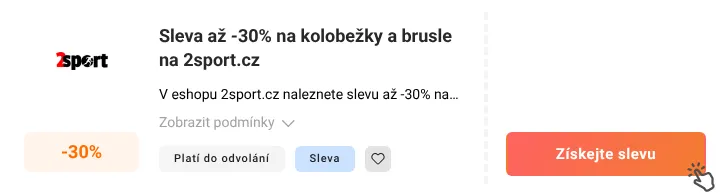 Jak využít slevu 2sport.cz