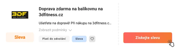 Jak využít slevu 3dfitness.cz