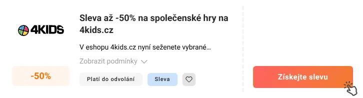 Jak využít slevu 4kids.cz