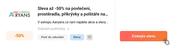 Jak využít slevu Aaryans.cz