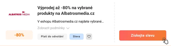 Jak využít slevu Albatrosmedia.cz