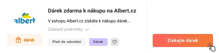 Jak využít slevu Albert.cz