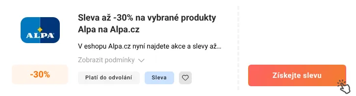 Jak využít slevu Alpa.cz