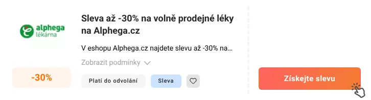 Jak využít slevu Alphega.cz