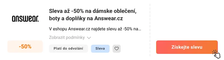 Jak využít slevu Answear.cz